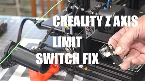 Creality D Printer Z Axis Limit Switch Youtube