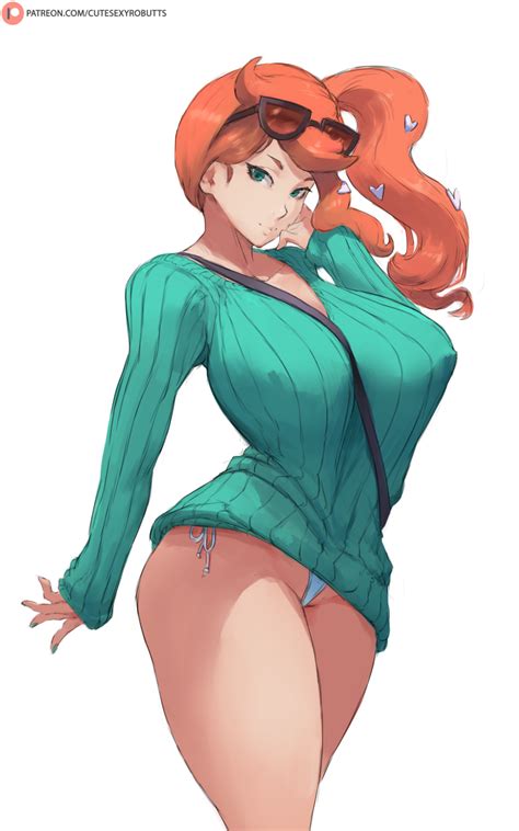 Sonia Sketch Pokemon Sword Shield By Cutesexyrobutts Hentai Foundry
