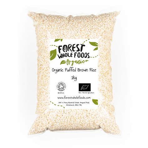 Organic Puffed Brown Rice Forest Whole Foods Trade