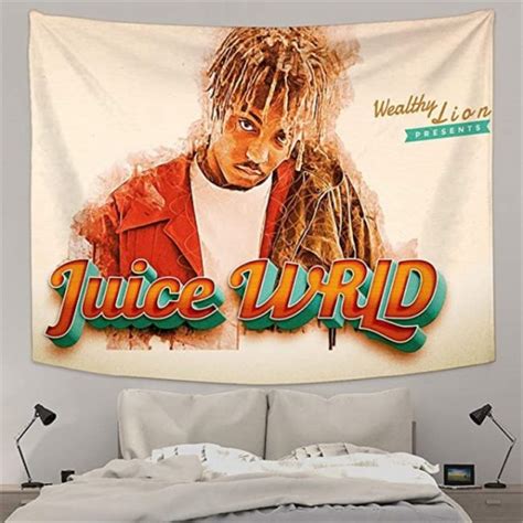 Juice Wrld Blanket Juice Wrld Wealthy Lion Juice Wrld Store