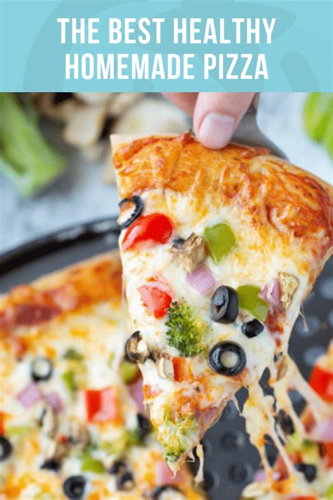Healthy Homemade Pizza Super Healthy Kids
