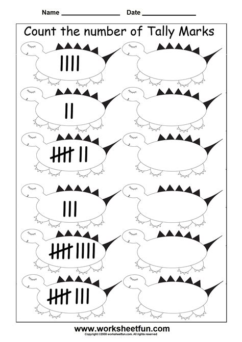 Tally Marks Worksheets 3 Free Printable Worksheets