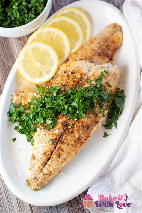 Grilled Branzino w/ Gremolata Sauce | Bake It With Love