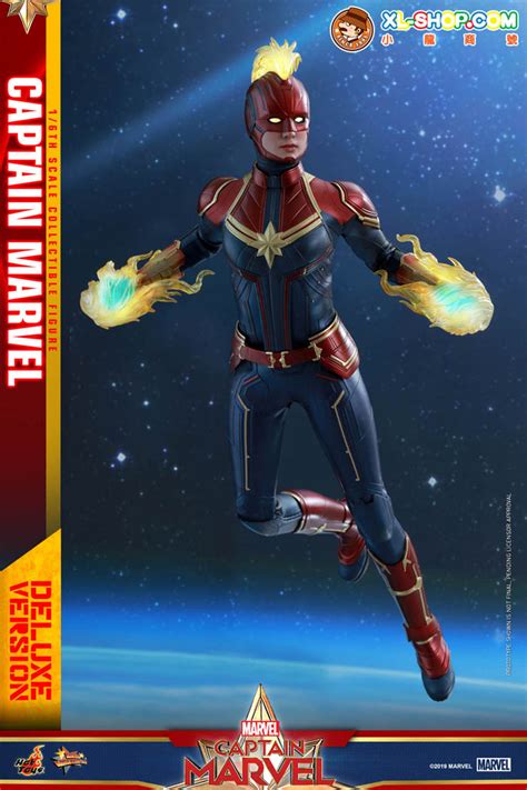 Hot Toys Mms Captain Marvel Th Scale Captain Marvel Deluxe Version