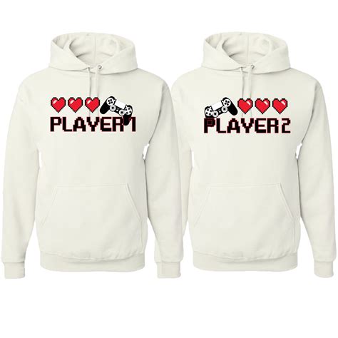 Wild Bobby Gamer Player 1 Player 2 His And Hers Matching Couples