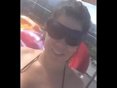 Bruna Ferraz In A Bikini On The Beach Showing Off Her Delicious Ass