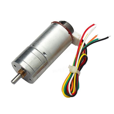 6v 100210300rpm Encoder Motor Dc Gear Motor Sale