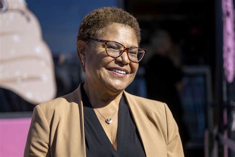 Karen Bass Makes History As First Black Female Mayor Of L A