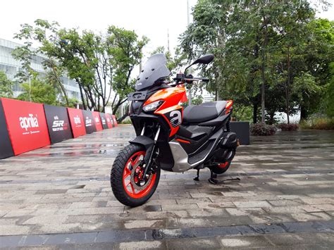 Dibanderol Rp 60 Jutaan Aprilia SR GT 200 Resmi Mengaspal Speednride