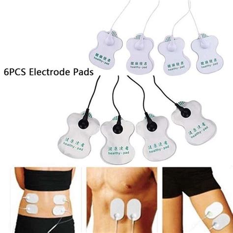 Buy HOT 6PCS Electrode Pads For Tens Acupuncture Digital Therapy