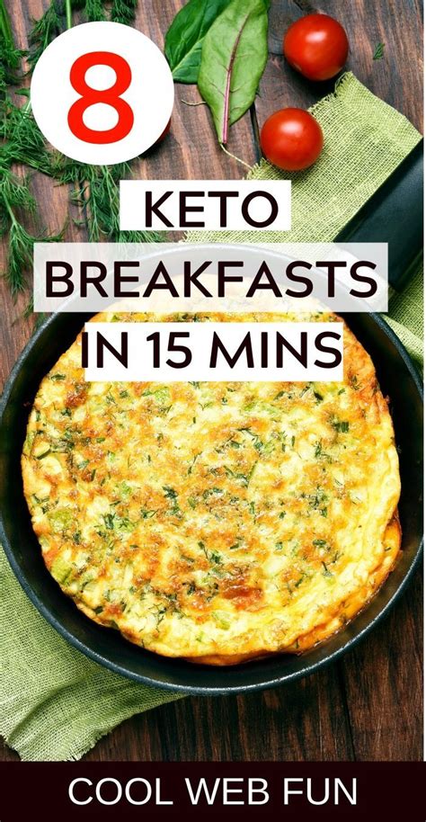 8 Quick Keto Breakfast Recipes You Can Make In 15 Minutes Quick Keto