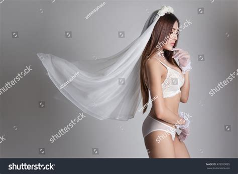 Beautiful Sexy Asian Woman Lace Lingerie Stock Photo Edit Now 478050085