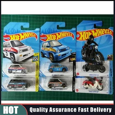 Hot Wheels Honda Monkey City Turbo Ii Zamac Mini Vintage Motorcycle Cb Cafe Racer Super