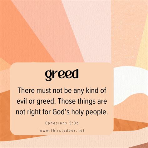 Greed - THIRSTY DEER