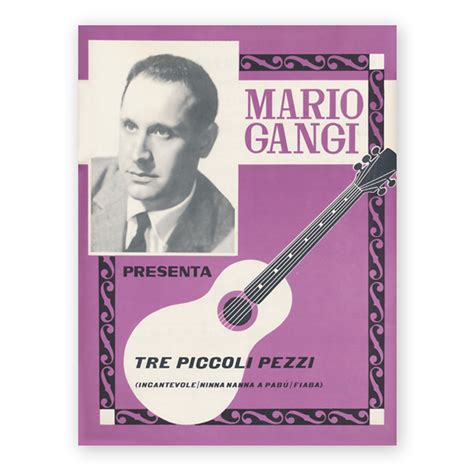 Gangi Mario Tre Piccoli Pezzi Los Angeles Classical Guitars