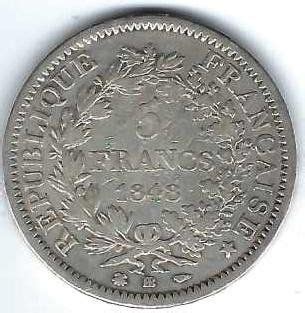 5 Francs 1848 Silber Kaufen Auf Ricardo