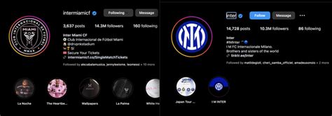 Inter Miami Now More Popular Than Inter Milan (At least on IG) : r/MLS