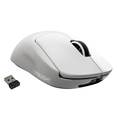 Mouse Sem Fio Logitech G Pro X Superlight Branco 25000 Dpi 910 005941 Progaming Computer