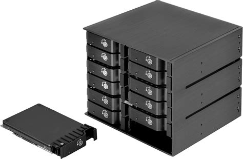 Amazon SilverStone Technology RL FS212B Front Bay Hot Swapable Hard Drive Enclosure