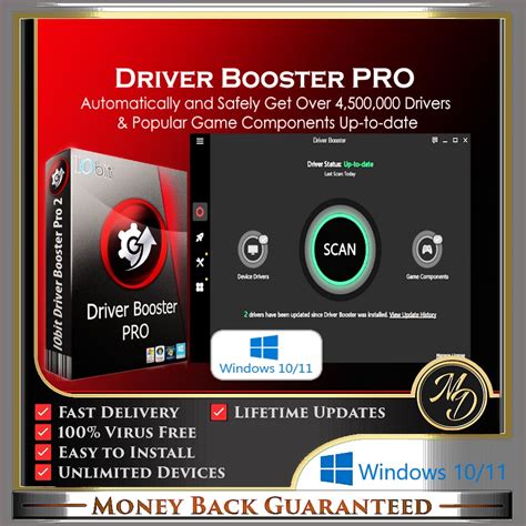 IObit Driver Booster Pro 11 Lifetime Full Version For Windows 10 11