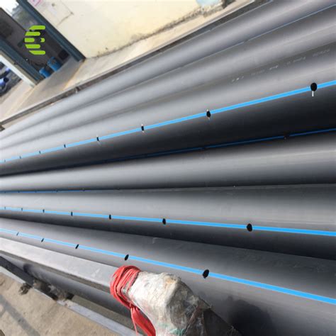 Extruded Adding Carbon Uv Resistance Hdpe Pipe Pe Mining Pipe Sewage