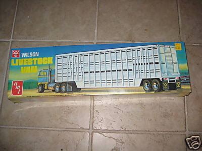 Vintage S Amt Wilson Livestock Van Trailer Kit