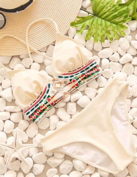 Bikini Str J K Pielowy Aztec Boho Superpaczka Pl