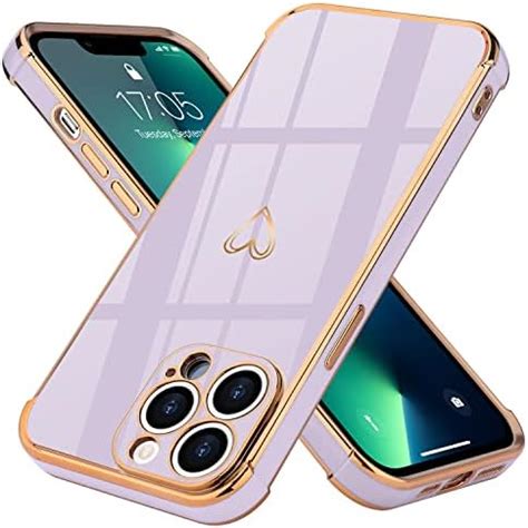 Lafunda Coque Compatible avec iPhone 13 Étui avec Motif dAmour Cœur en