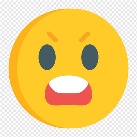 Emoji Angry Emoji Flat Icon Png Pngwing