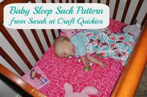 Sleep Sack With Free Pattern And Sewing Tutorial