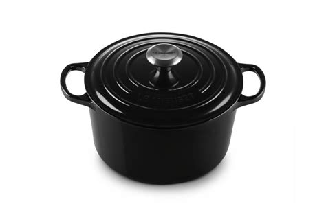 Le Creuset Steypuj Rnspottur Cm Dj Pur Black Kunigund Is