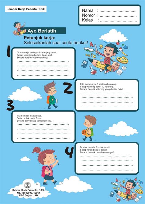 Jpeg Download Lembar Kerja Peserta Didik Sd