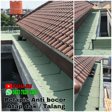 Talang Beton Anti Bocor Pakai Waterproofing Membrane Bakar