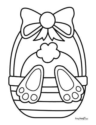 Easter Coloring Pages Printable Coloring Pages Easy Peasy And Fun