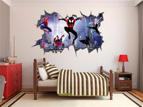 Spider Man Miles Morales Room Decor - musingsofthemiddleschoolminds