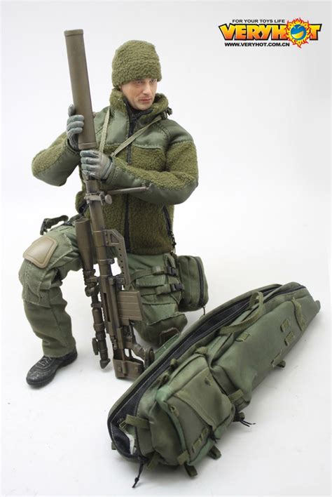 Preview Very Hot Mercenary Suits Sand Green For Your Inch Gun For Hire Figure