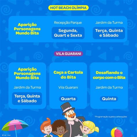 Olímpia Férias no Hot Beach o Mundo Bita Vitrine Digital Viajar Barato