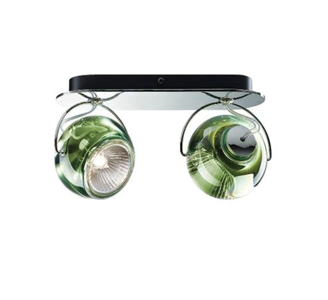 Beluga 2 loftlampe, grøn. Køb Beluga 2 lamper online her