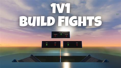 1v1 Build Fights 🎯 Fortnite Creative Map Code Dropnite