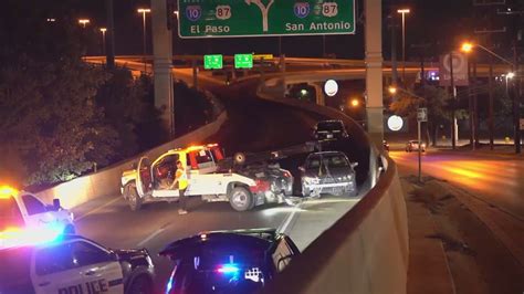 Wrong Way Driver Crashes Into Multiple Vehicles Overnight Near Major