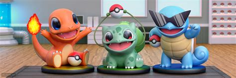 Pokemon Starters - Kanto on Behance