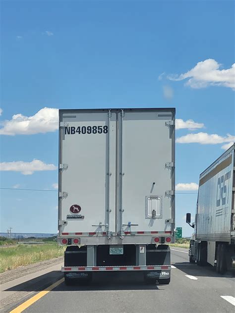 Why do some trailers have little doors on their big doors? : r/Truckers