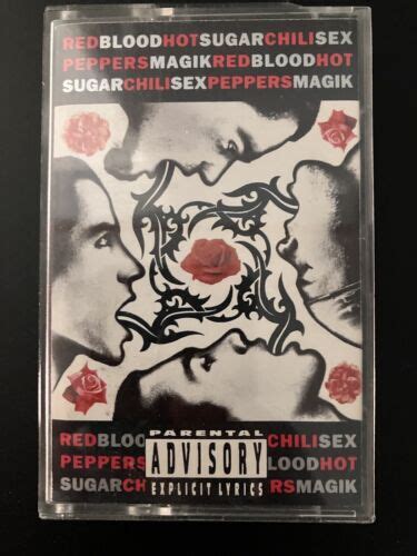 Vintage 1991 Cassette Tape Red Hot Chili Peppers Blood Sugar Sex Magik EBay