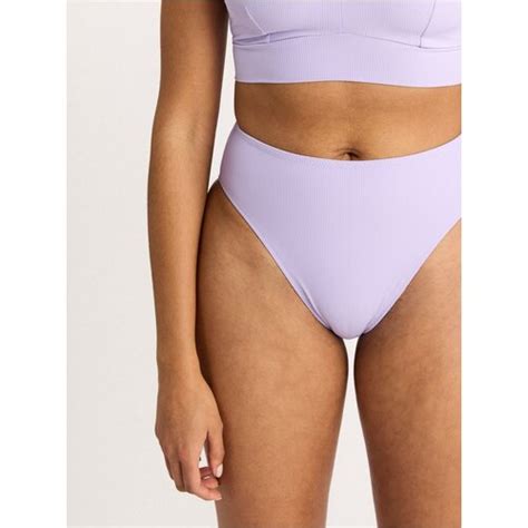 Lindex kupaći kostim donji deo Ribbed high waist bikini briefs ePonuda