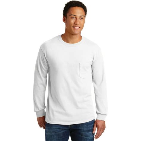 mens long sleeve pocket  shirts