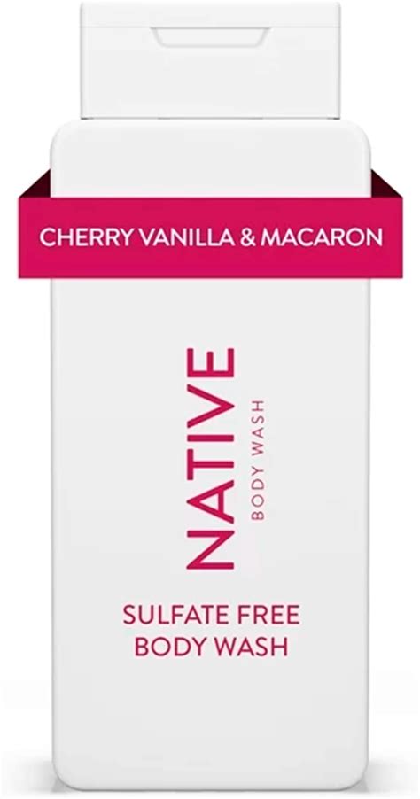 Amazon Native Body Wash Cherry Vanilla Macaron Liquid Soap