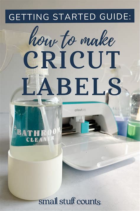 How To Make Labels With Cricut A Getting Started Guide Small Stuff