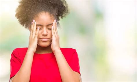 Anxiety Black Woman Stock Photos Royalty Free Anxiety Black Woman