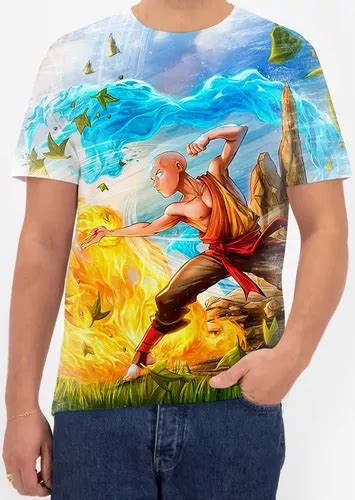 Camiseta Camisa Avatar Lenda De Aang Desenho Parcelamento Sem Juros