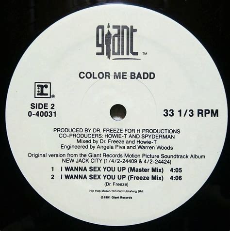 Yahoo オークション 12 s R BColor Me BaddI Wanna Sex You Up